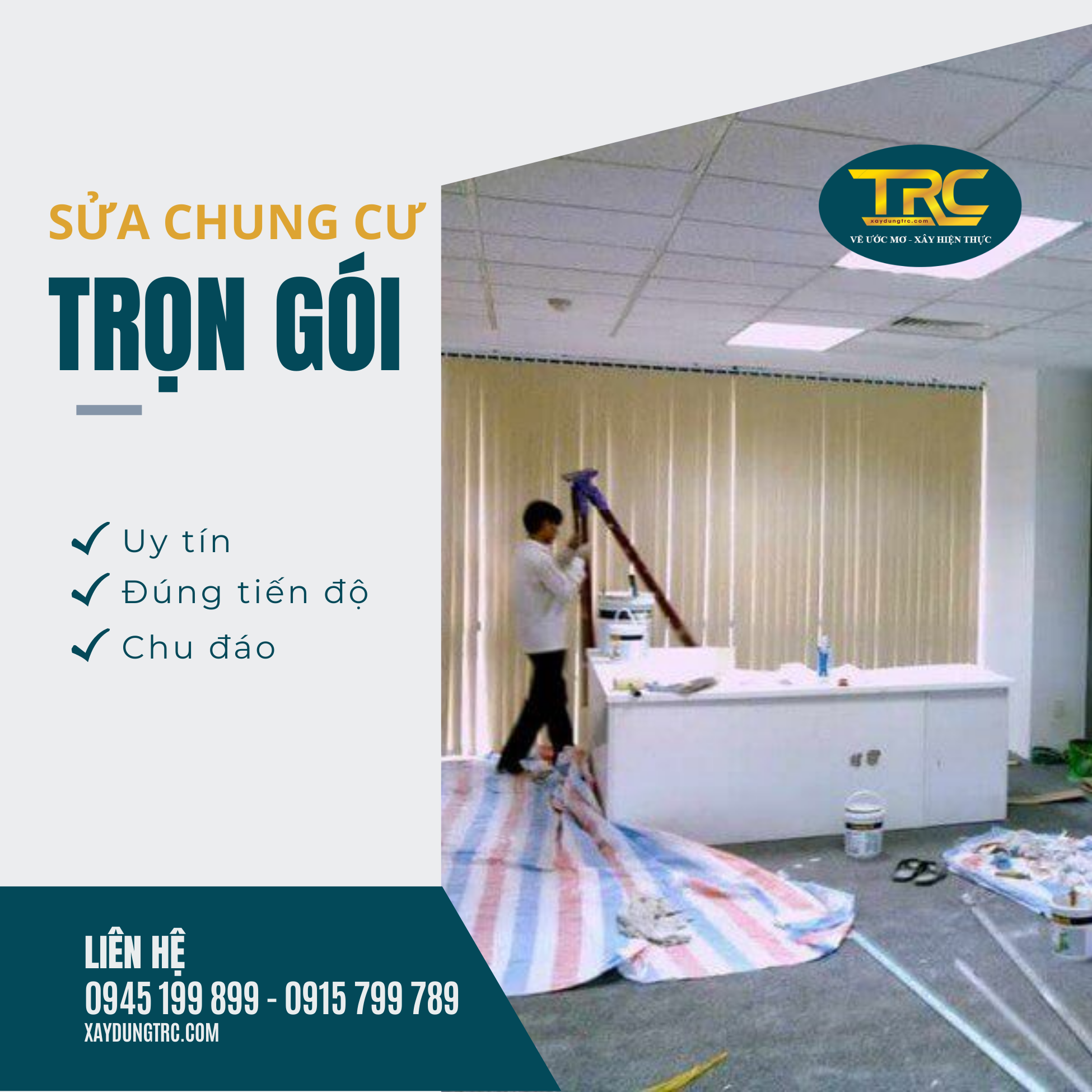 sửa chung cư trọn gói