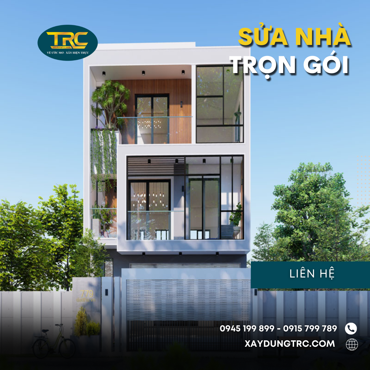 hạng mục thi công sửa nhà