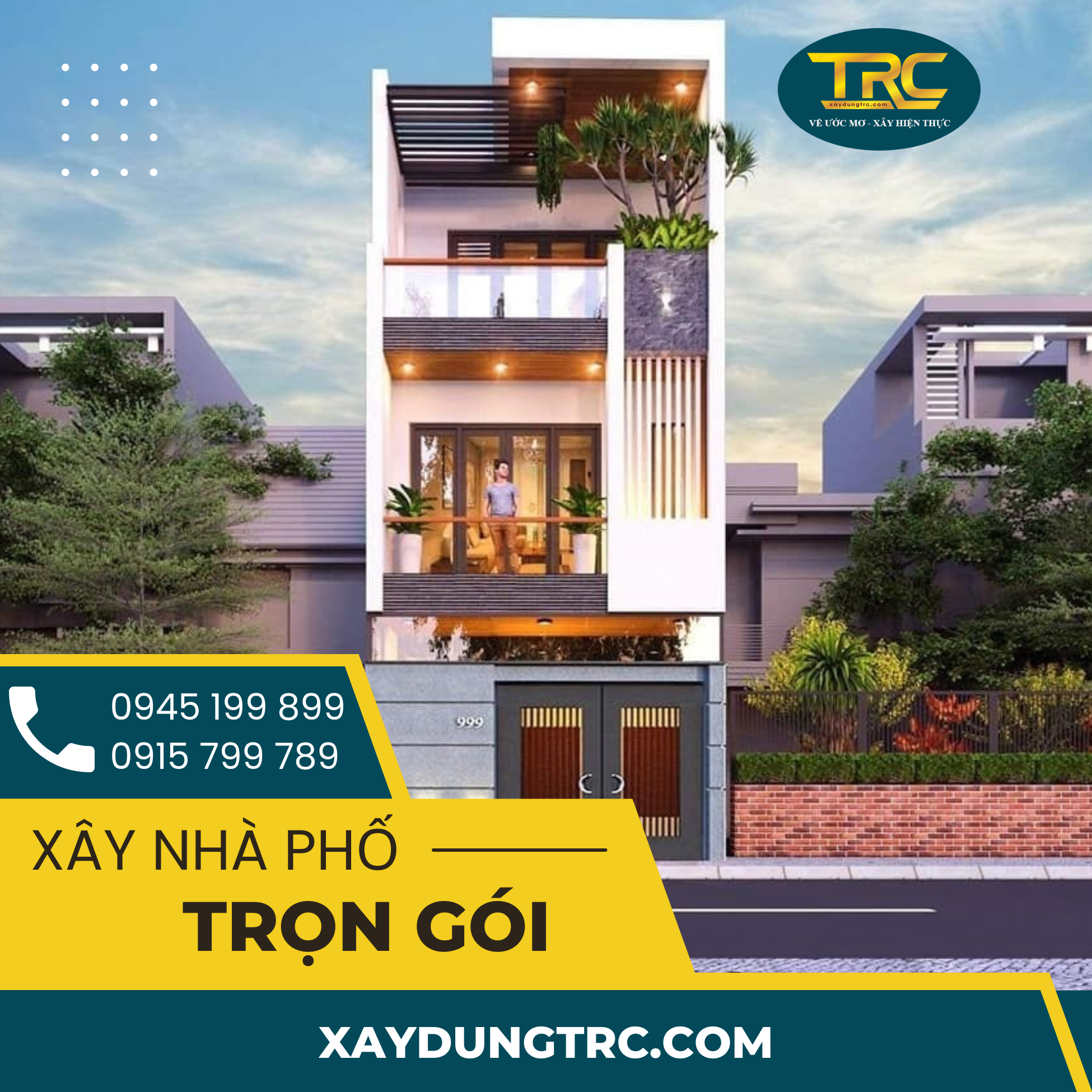 Xây nhà phố trọn gói