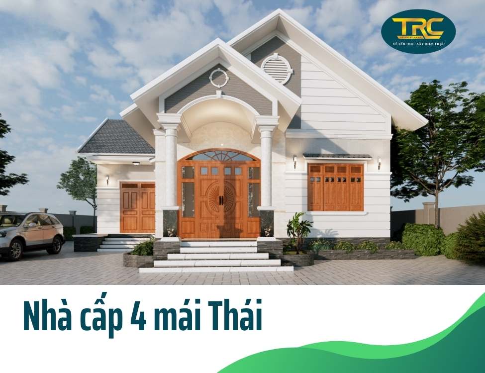 nhà cấp 4 mái thái