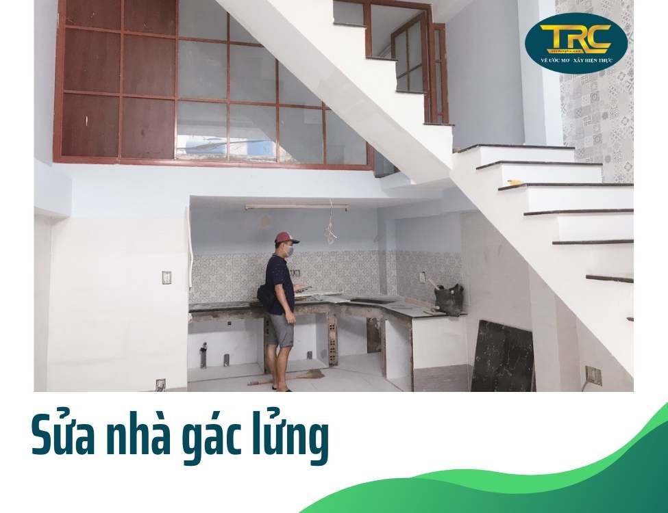 sửa nhà có gác lửng