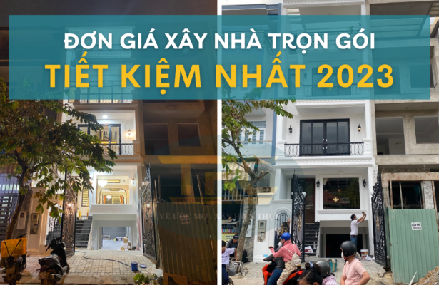 đơn giá xây nhà trọn gói 2023