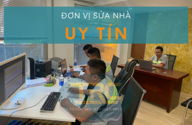 đơn vị sửa nhà uy tín