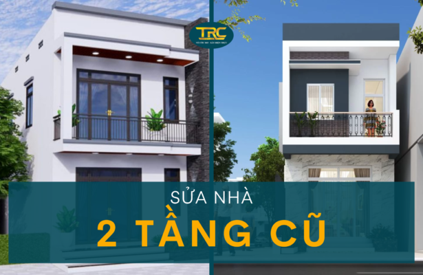 sửa nhà 2 tầng cũ