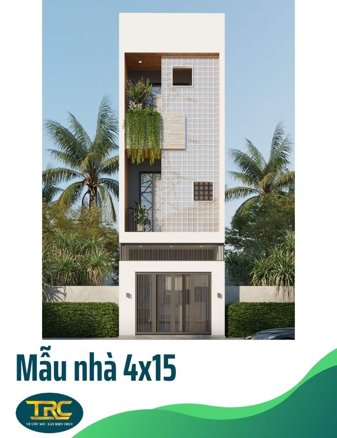 mẫu nhà 4x15