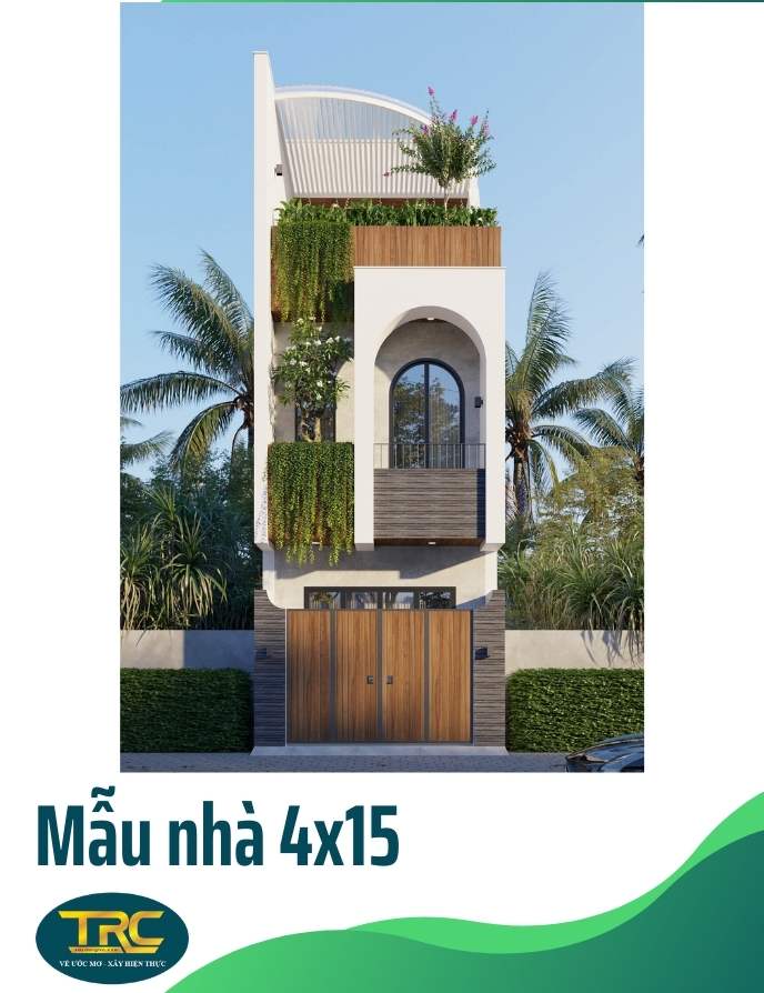 mẫu nhà 4x15