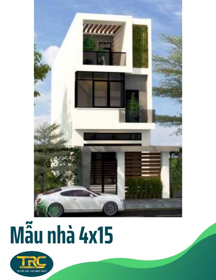 mẫu nhà 4x15