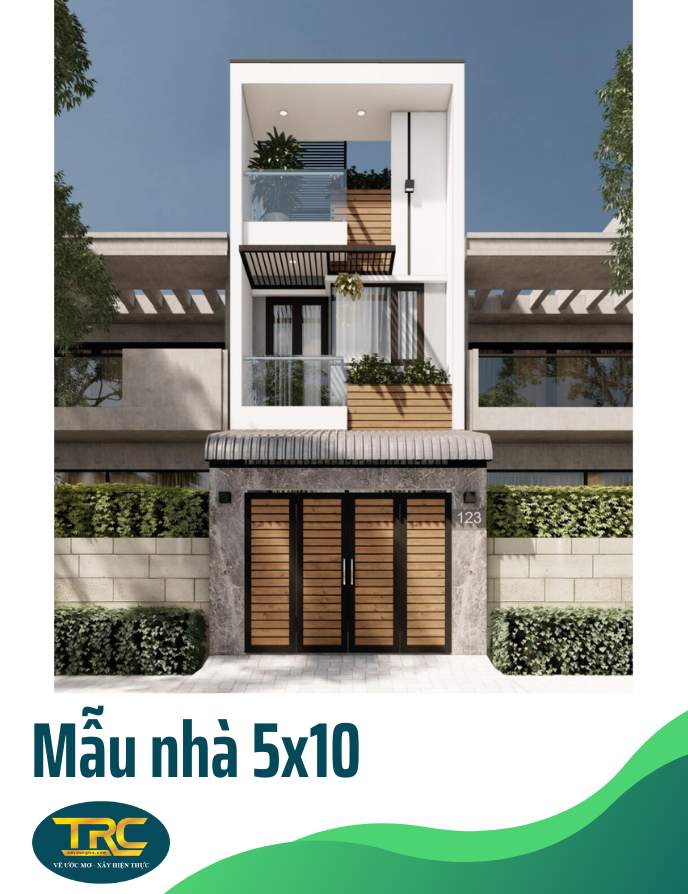 Mẫu nhà 5x10