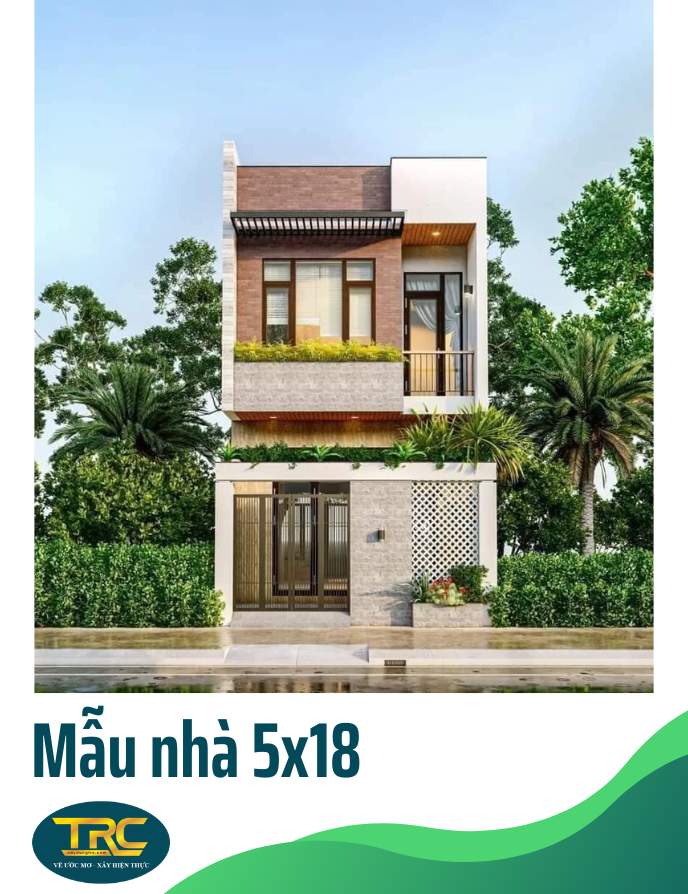 Mẫu nhà 5x18