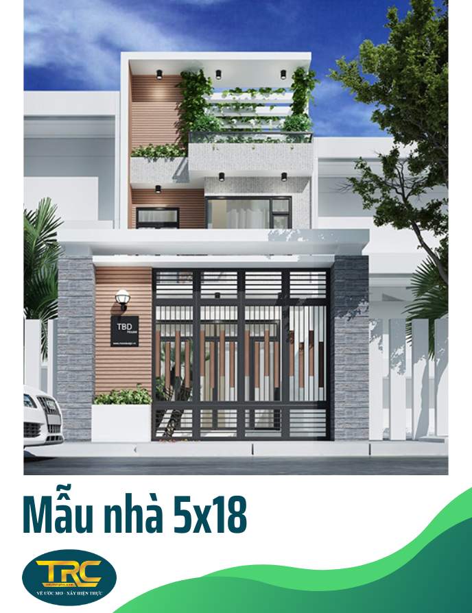 Mẫu nhà 5x18