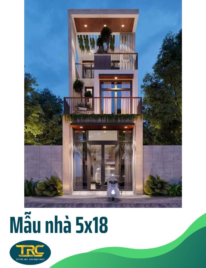 Mẫu nhà 5x18