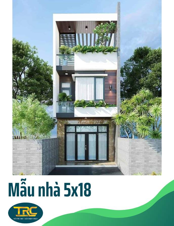 Mẫu nhà 5x18