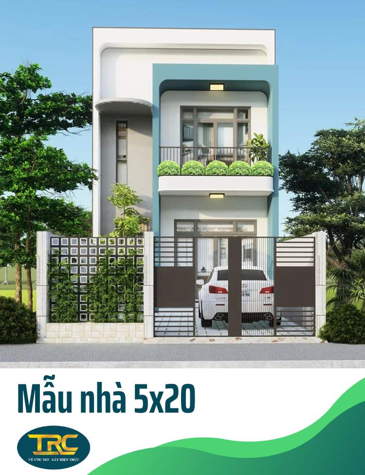 Mẫu nhà 5x20