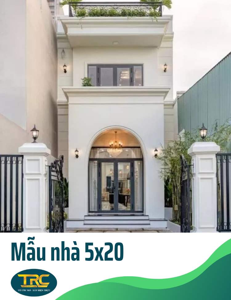 Mẫu nhà 5x20