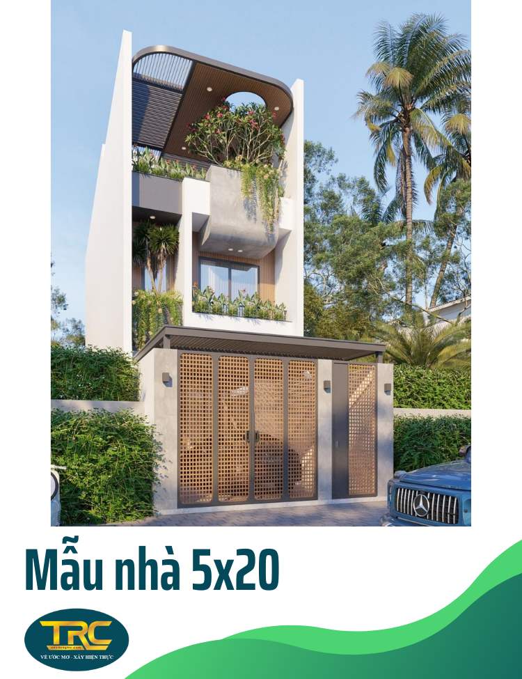 Mẫu nhà 5x20