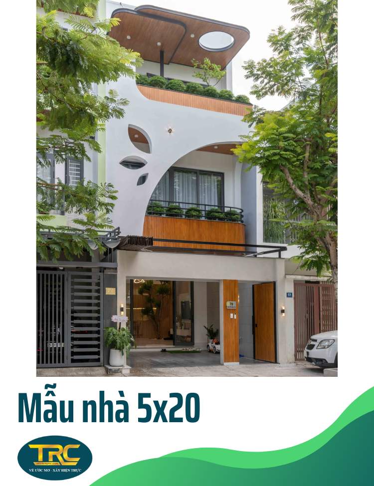 Mẫu nhà 5x20