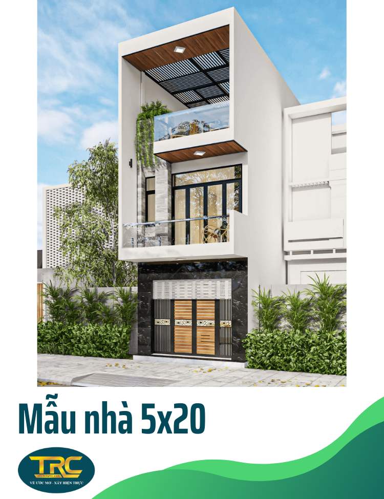 Mẫu nhà 5x20