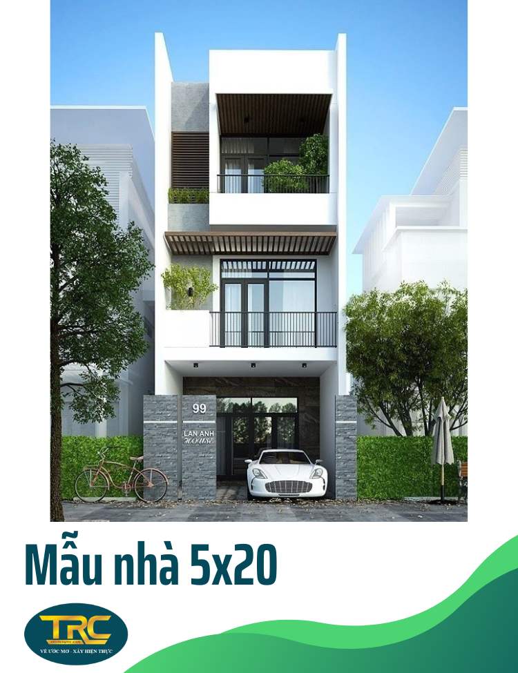 Mẫu nhà 5x20