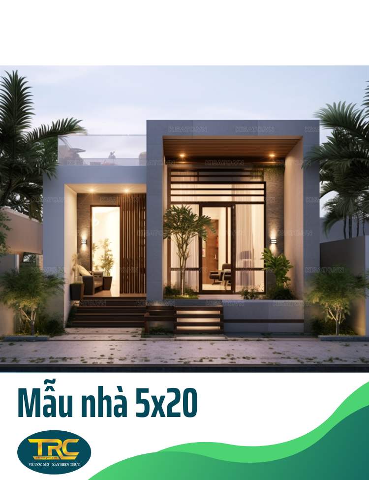 Mẫu nhà 5x20