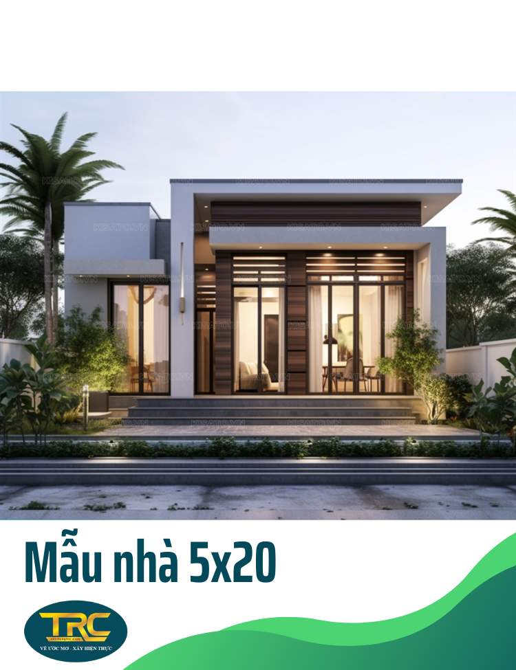 Mẫu nhà 5x20