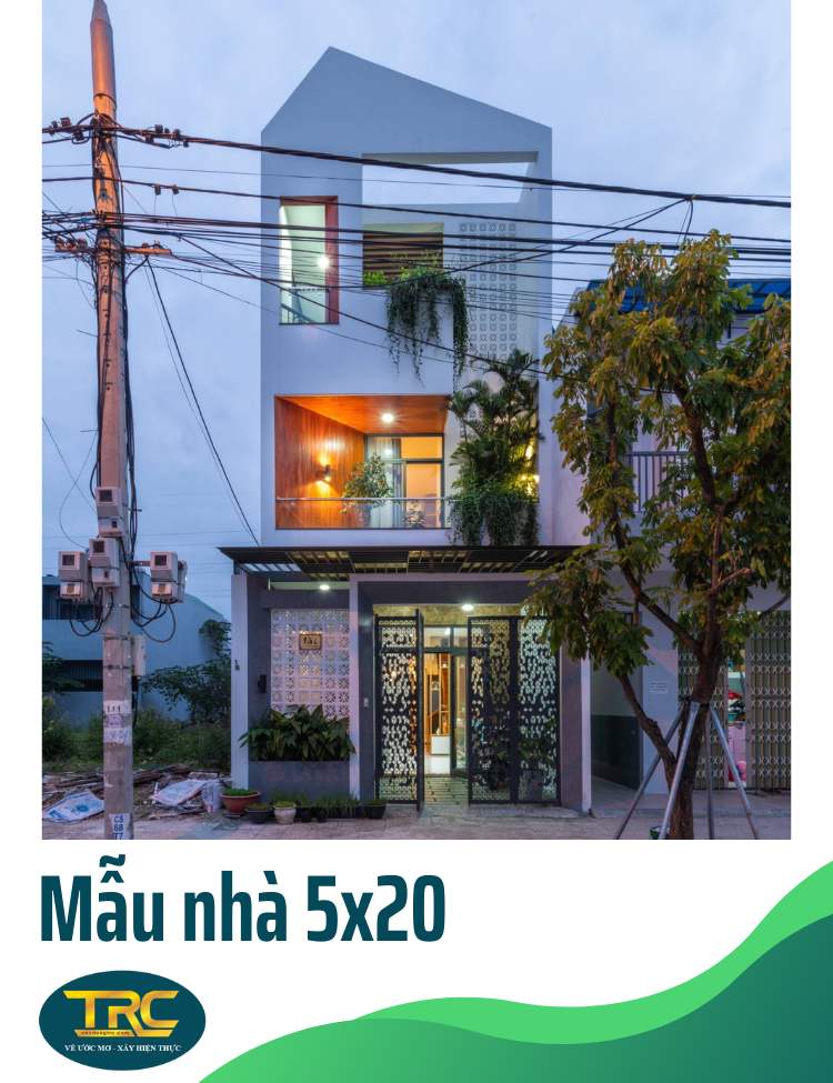 Mẫu nhà 5x20