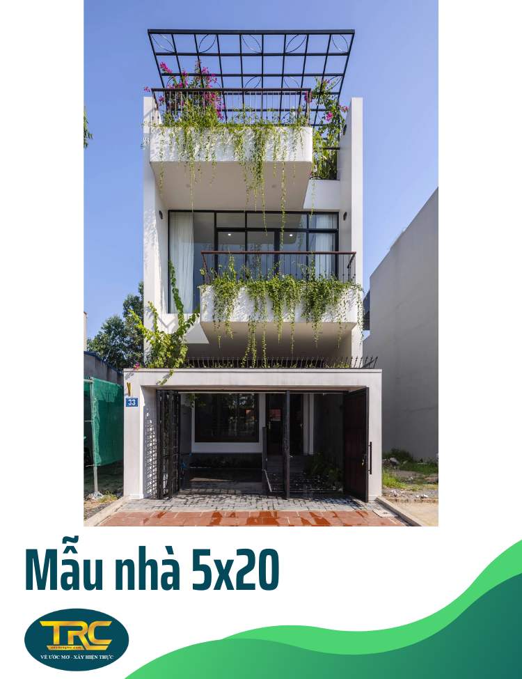 Mẫu nhà 5x20