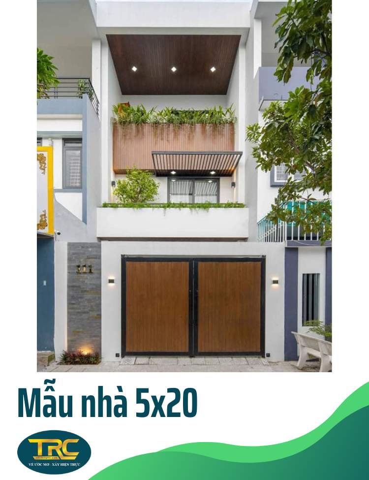 Mẫu nhà 5x20