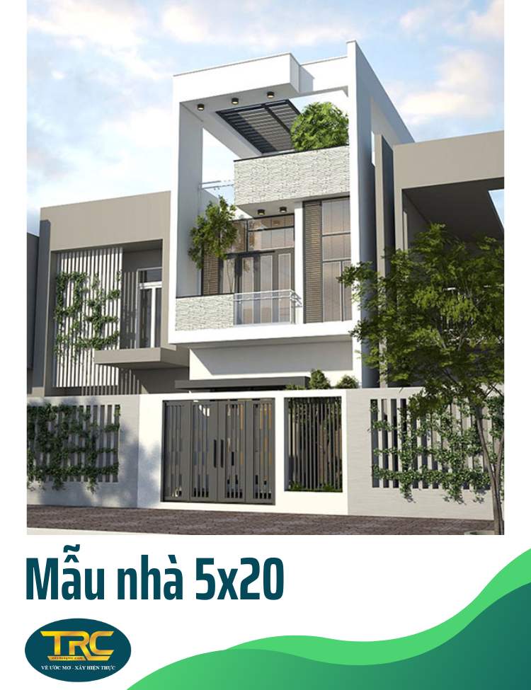 Mẫu nhà 5x20