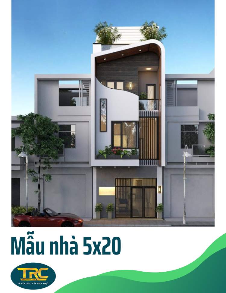 Mẫu nhà 5x20