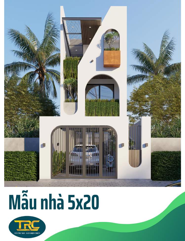 Mẫu nhà 5x20