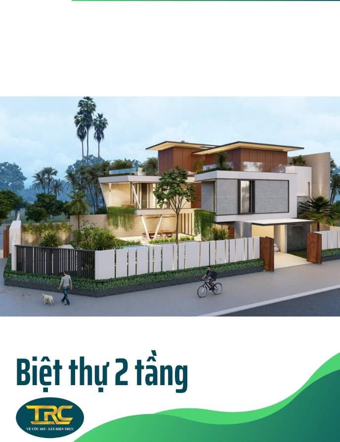 biệt thự 2 tầng