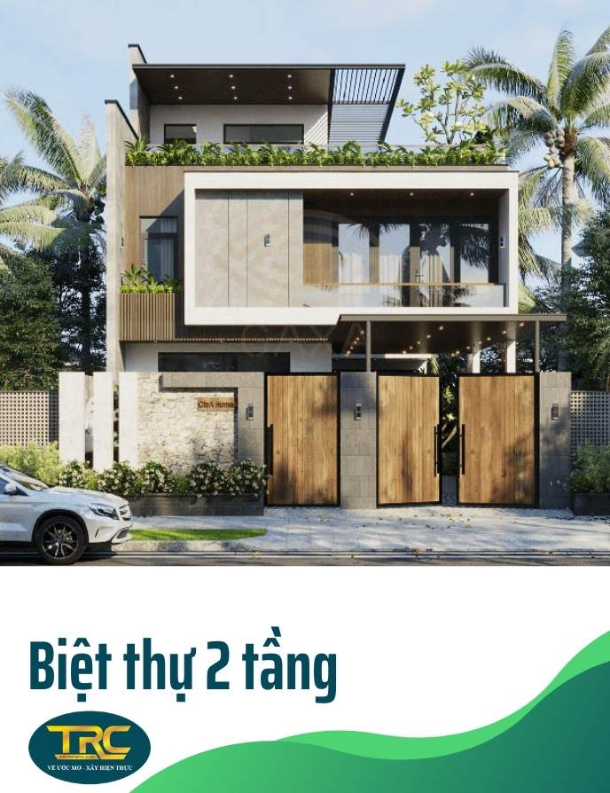 biệt thự 2 tầng