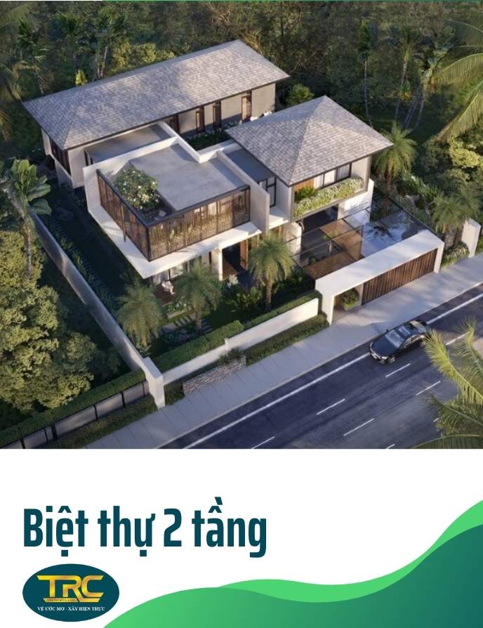 biệt thự 2 tầng