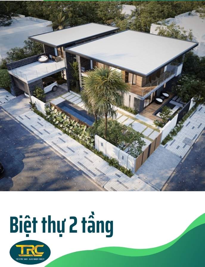 biệt thự 2 tầng