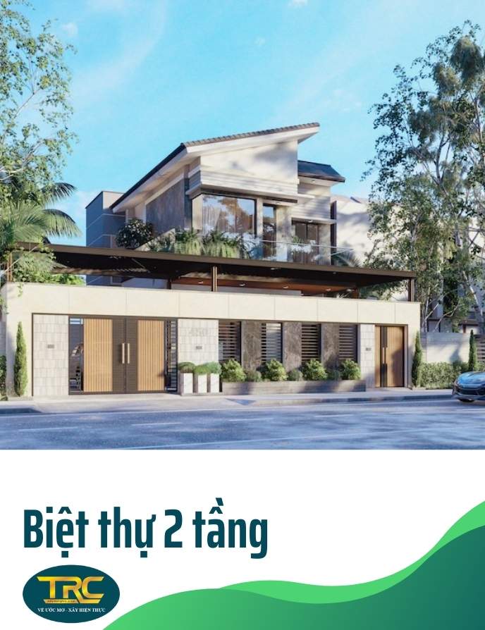 biệt thự 2 tầng