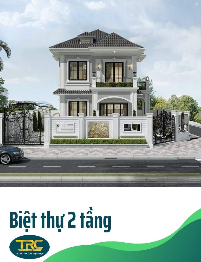 biệt thự 2 tầng