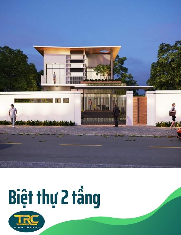 biệt thự 2 tầng