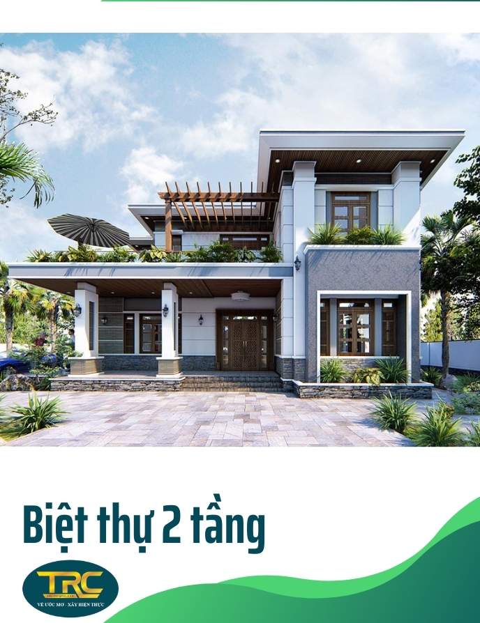 biệt thự 2 tầng