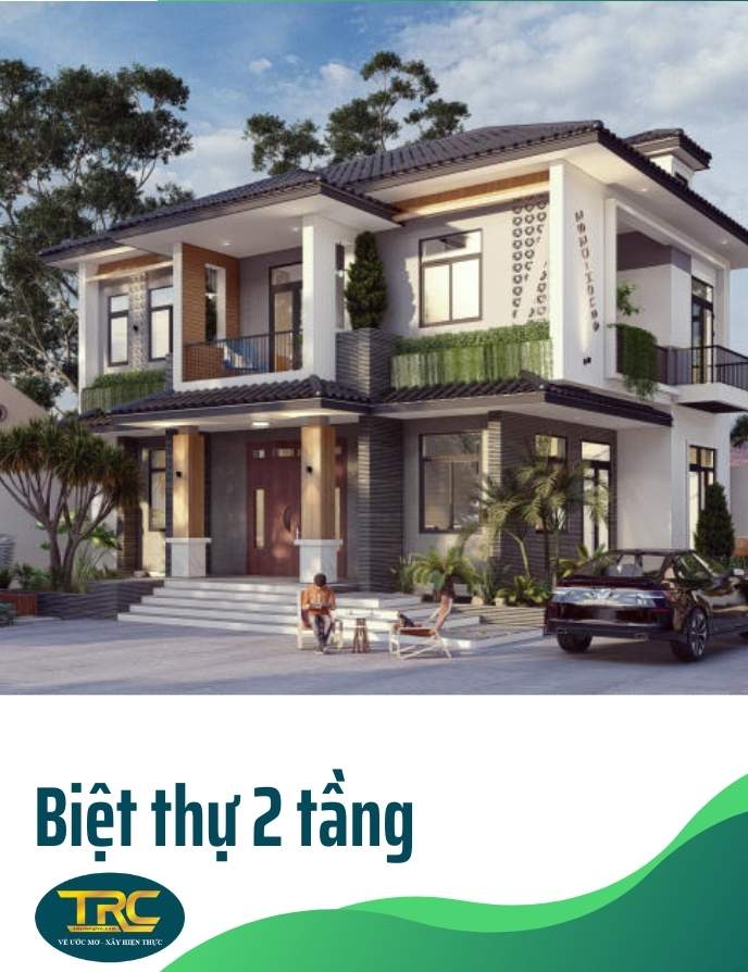 biệt thự 2 tầng