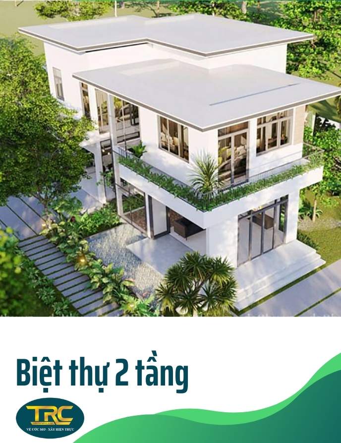 biệt thự 2 tầng