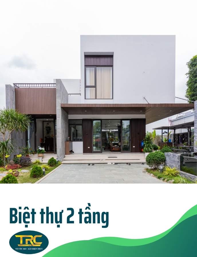 biệt thự 2 tầng