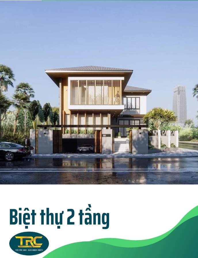 biệt thự 2 tầng