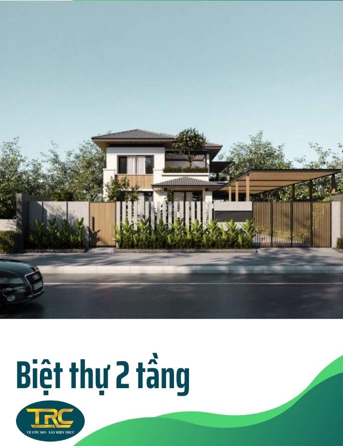 biệt thự 2 tầng