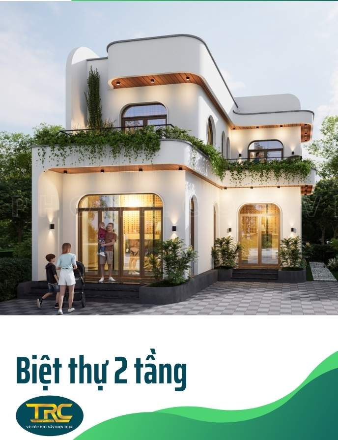 biệt thự 2 tầng