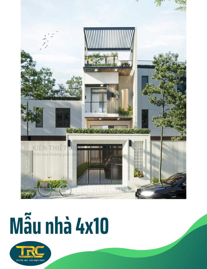 mẫu nhà 4x10