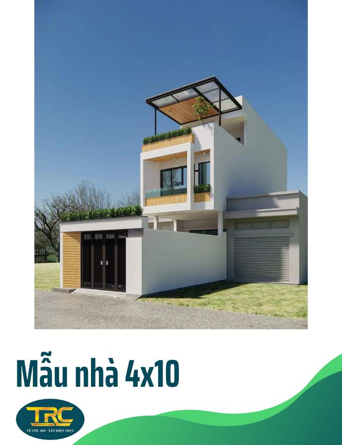 mẫu nhà 4x10