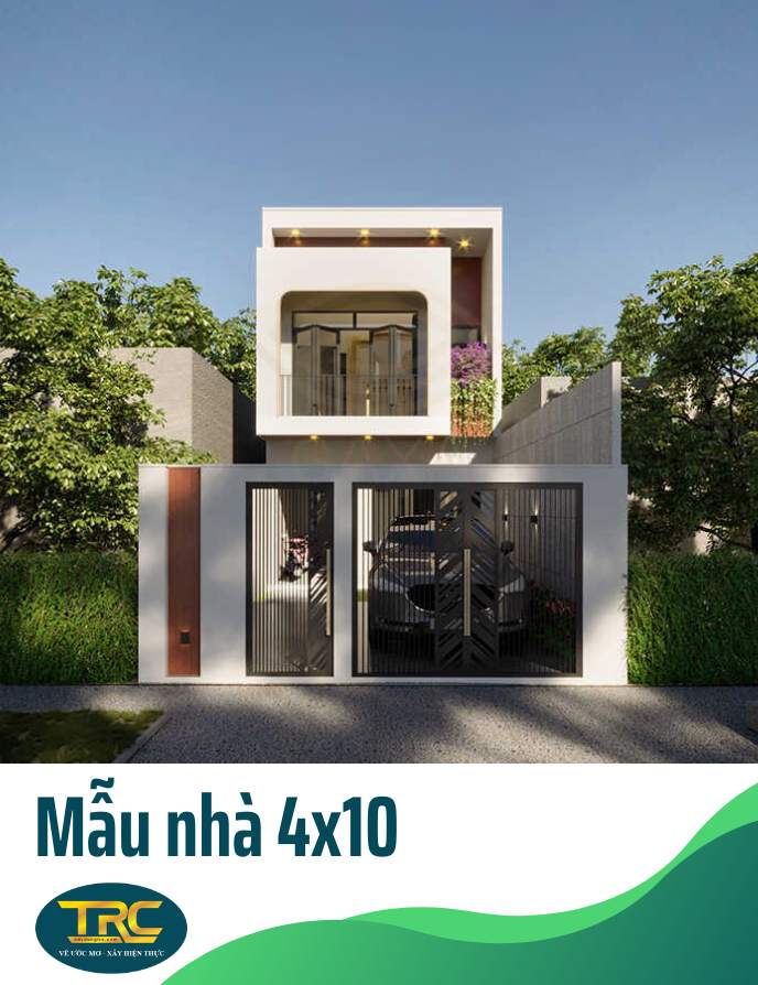 mẫu nhà 4x10