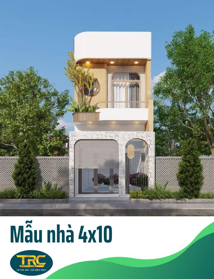 mẫu nhà 4x10