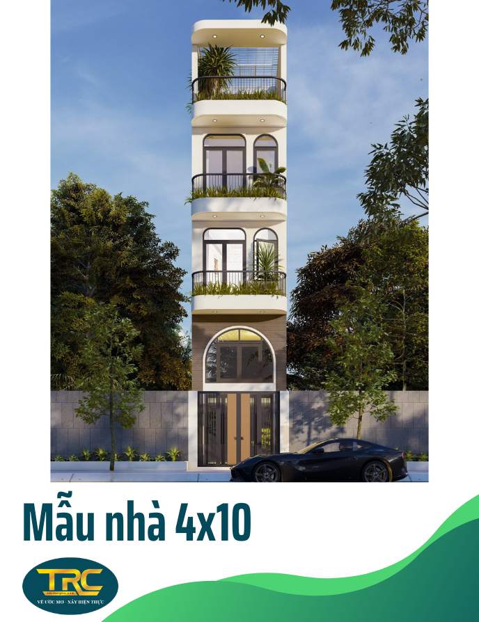 mẫu nhà 4x10