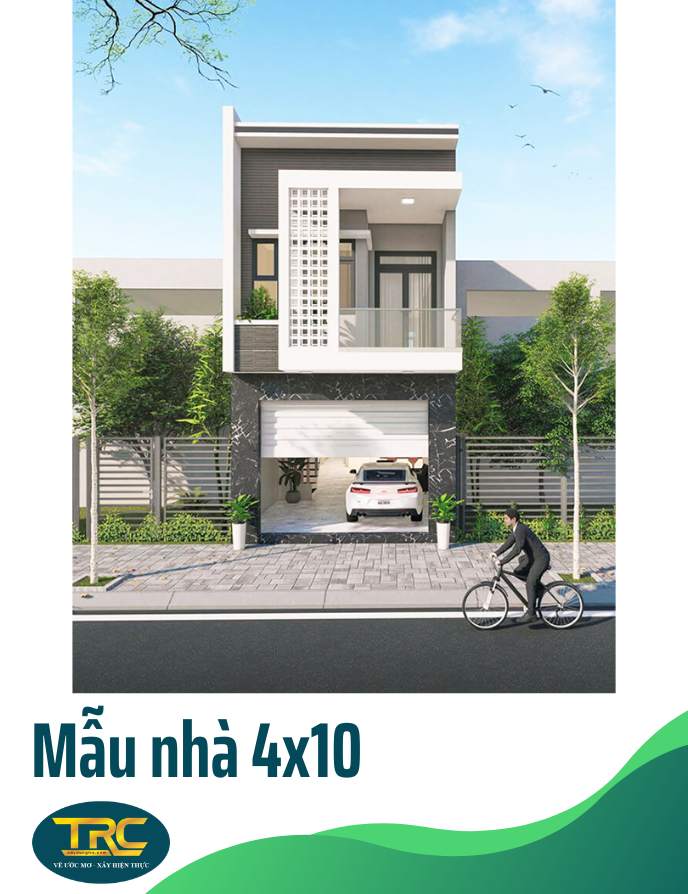 mẫu nhà 4x10